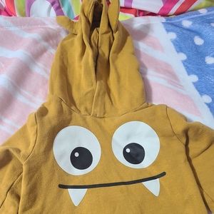 Adorable GAP monster sweatshirt with hood